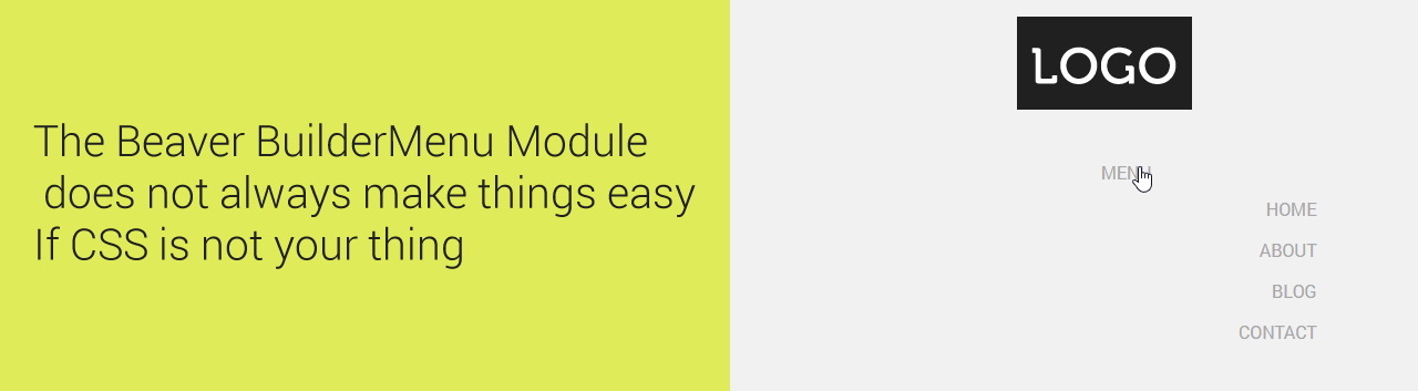 Beaver-Builder-Menu-Module